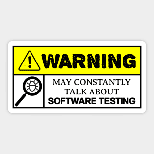 software tester Sticker